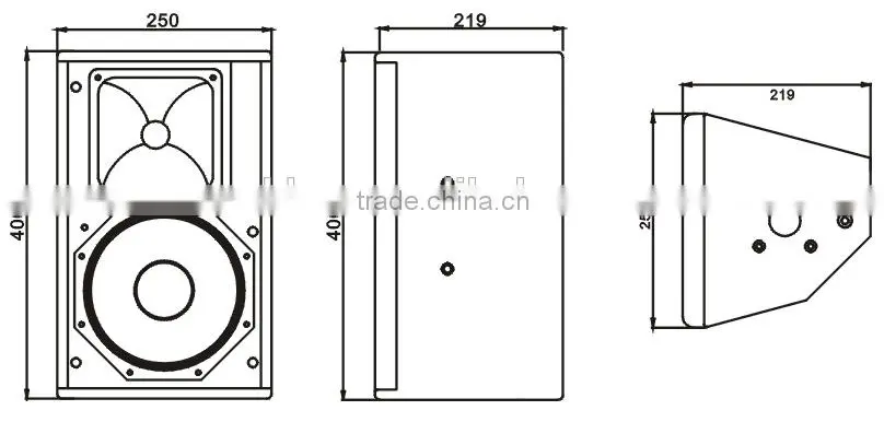 PS8 8" pro stage audio, mini speaker instruction