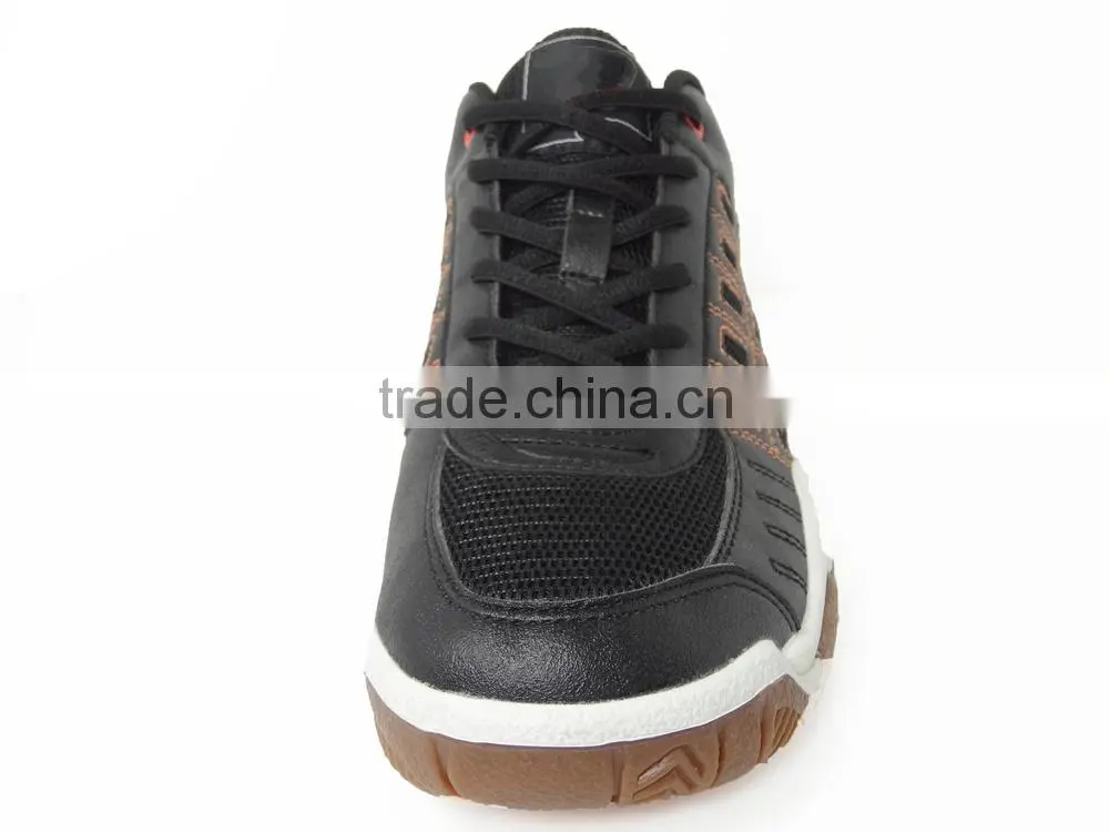2014 Best Quality Lightweight Leather and Mesh upper Squash Shoe