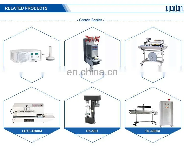 HL-3000A HUALIAN Continuous Induction Sealing Machine