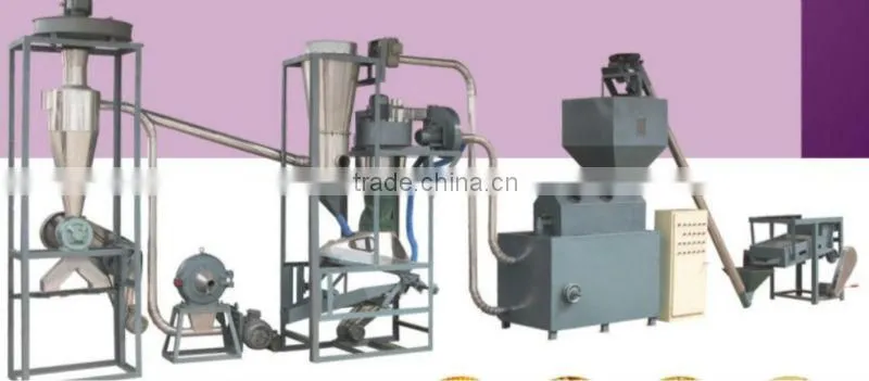 Shandong jinan cereal corn flakes production line