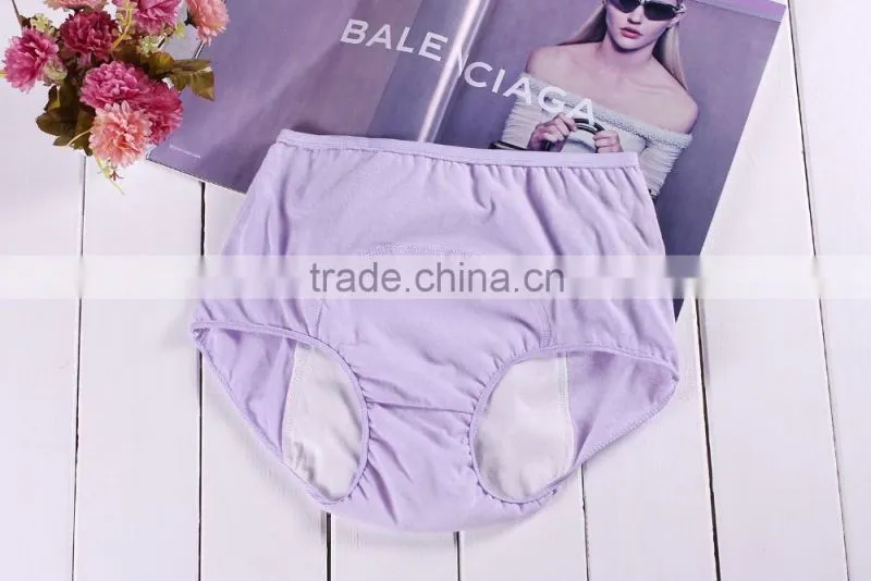 Disposable cotton woman menstrual period leakage-proof underwear