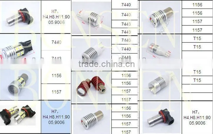 led auto bulb W5W T10 194 10smd 5630 side marker light,board light