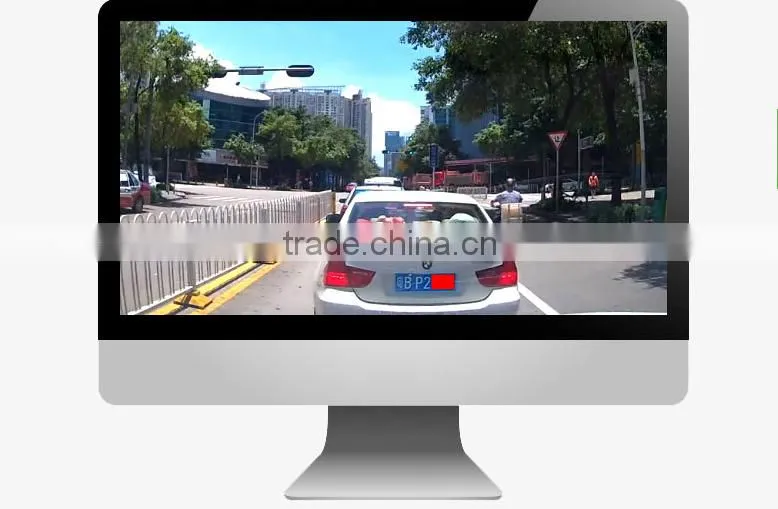 Car rearview mirror Car Dedicated DVR with 4.3 inch HD LCD display