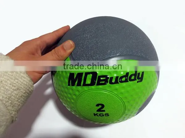 Gym equipment rubber medicine ball for home gym