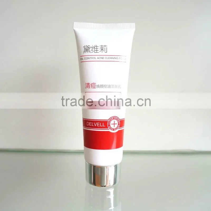 luxury plastic tube for cosmetic packaging Dia40mm