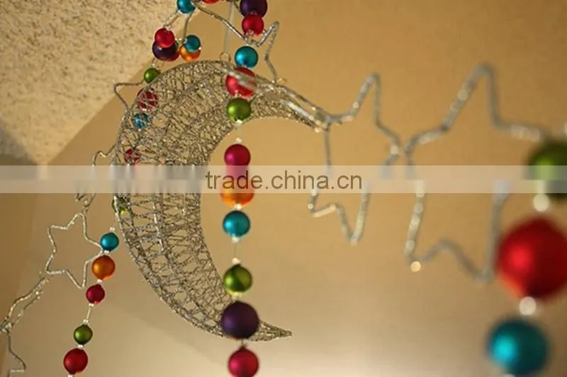 Indoor Atrium hanging Ramadan decoration