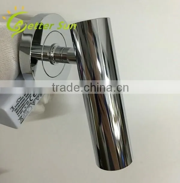 3W Chrome Color With Switch Small LED Wall Light for Bed Reading