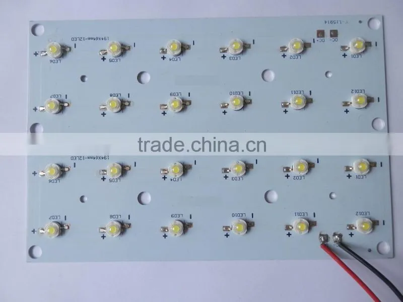 12W 24W OEM Customized PCB with LED Reflow Soldering
