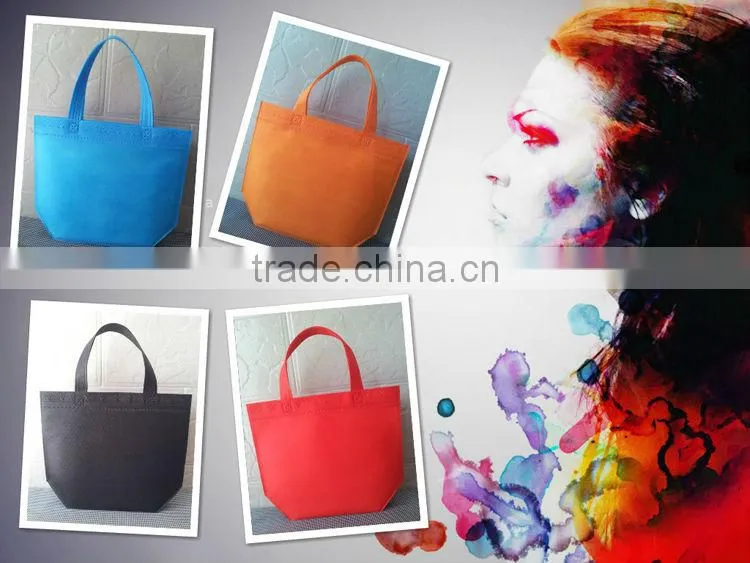 Promotional Non woven tote shopper bag ,Drawstring Lantern Gift Bags China Supplier