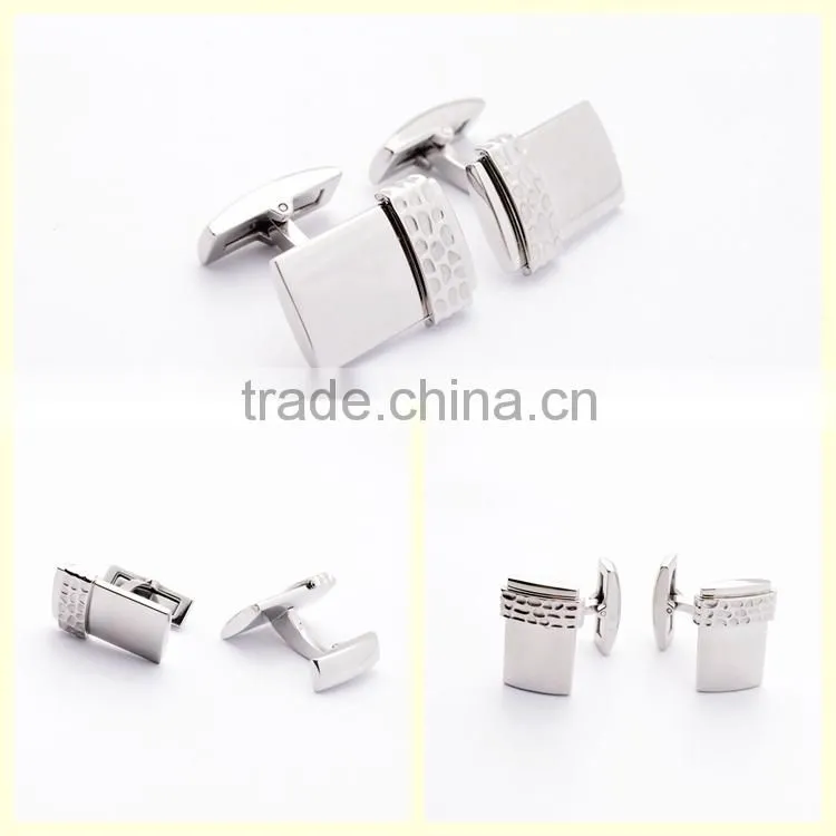 China imports wholesale men's jewelry gentleman blank cufflinks