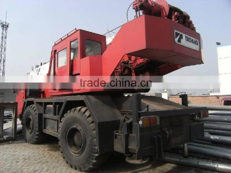 Used condition Liebherr 30t rough terrain crane in shanghai for sale with good condition and high quality