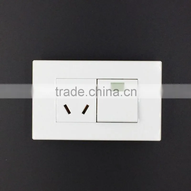Factory wholesale power 13a multi and 1 gang control home wall sockets