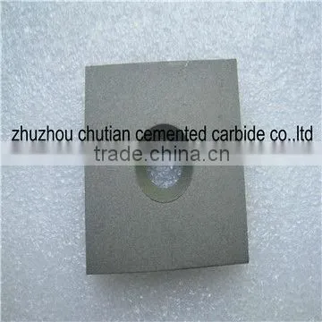 zhuzhuo factory suply high quality and cheapest hard metal alloyplate 36*36*5mm with hole