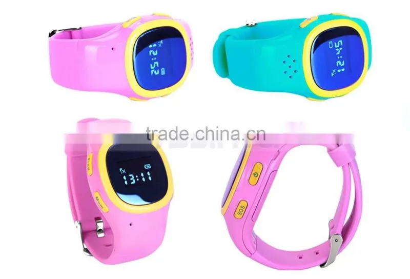 Smart Watch With Sim Slot Remote monitoring & GPS Position Tracking & Bluetooth SOS Call Kids Watch Mobile Phone