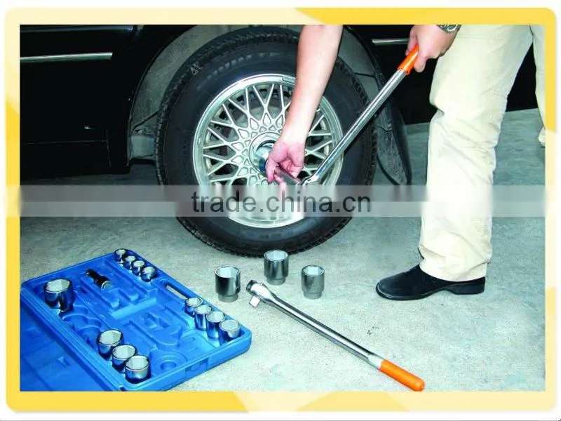16pcs Aluminum alloy boxes with retractable ratchet handle machining part