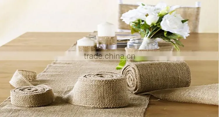 Customized colourful mediterranean style rustic fancy DIY decoration polyester ribbon rolls