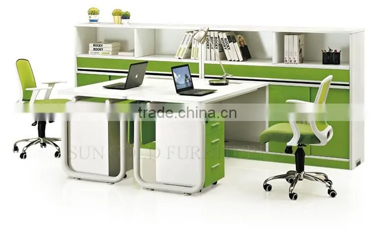 Modern office table partition, workstation modular design (SZ-WSB346)