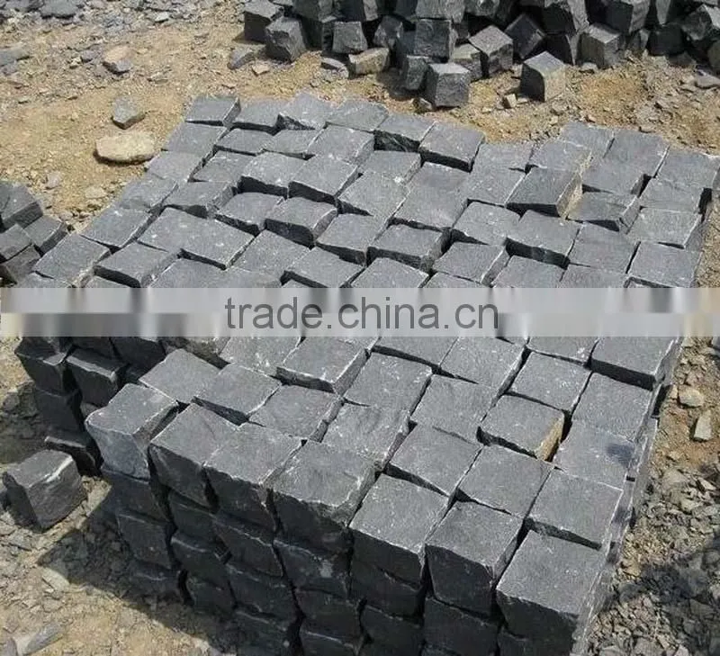 G341 Grey Granite Cube Stones for Sale