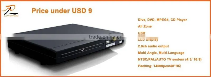 mini home dvd plarer with usb interface