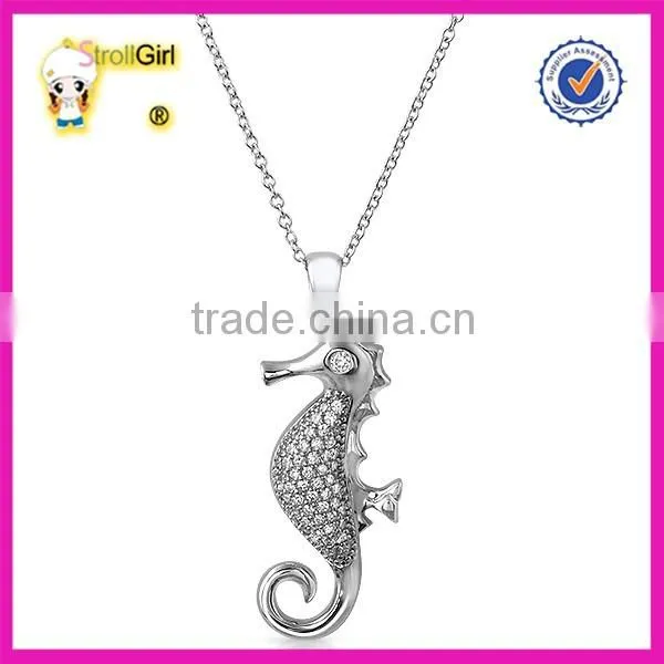 OEM Moon and Star Jewelry S925 Sterling Silver Necklace