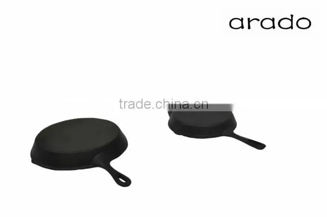 wholesale German Pre-seasoned cast iron cookware skillet