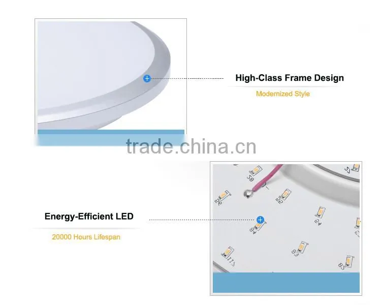 Round LED concealed ceiling light