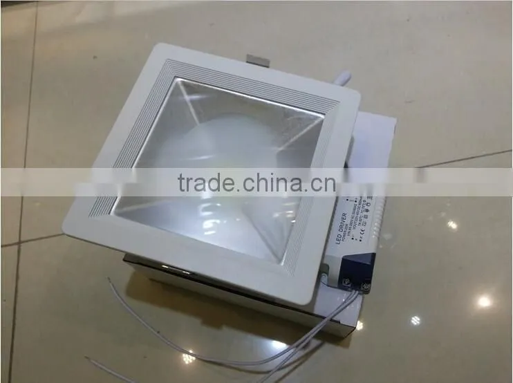 Square Die Sasting LED Downlight COB 10w 20w 30w Round LED Ceiling Lamp LED Spotlights