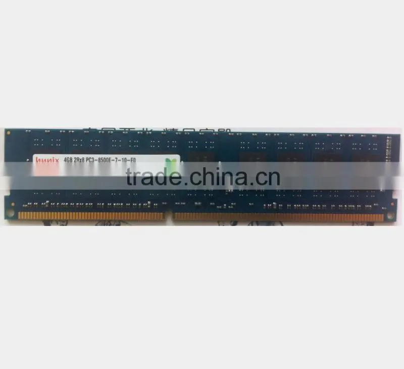 on sales 100% orginal ! 4G PC3-8500 ECC 1066MHZ DDR3 server ram memory