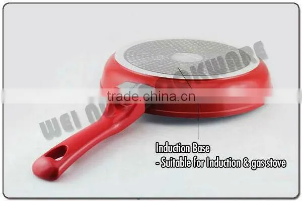New Design Forged Aluminum Non-Stick Ceramic Frying Pan (WN121)