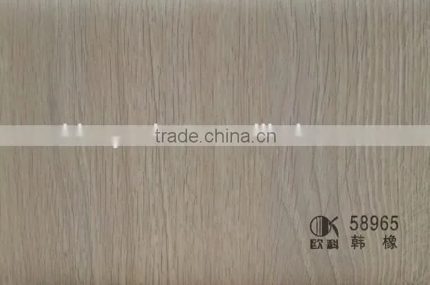 Decorative PVC film flat lamination / cold lamination