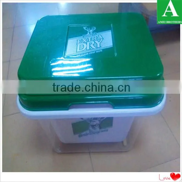 Clear blister PVC plastic package of vacuum thermoformed