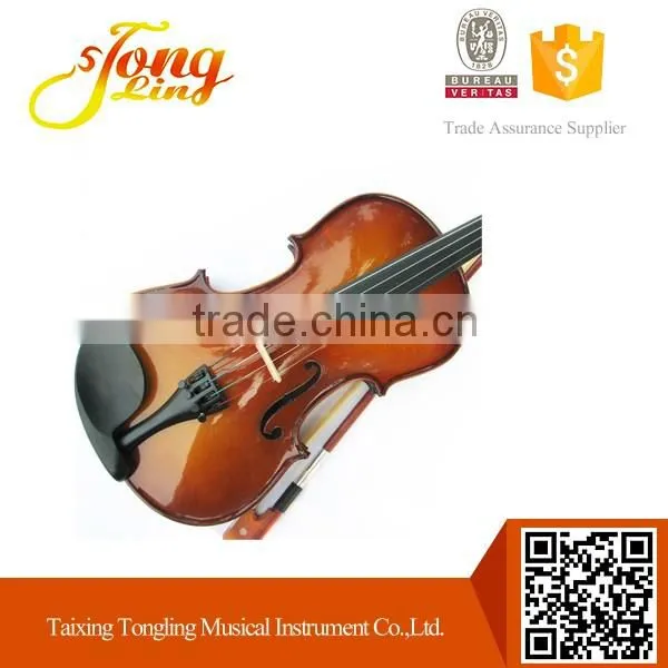 (TL001-1B) Light Violin Vernish Violin For Biginner With Case and Bow