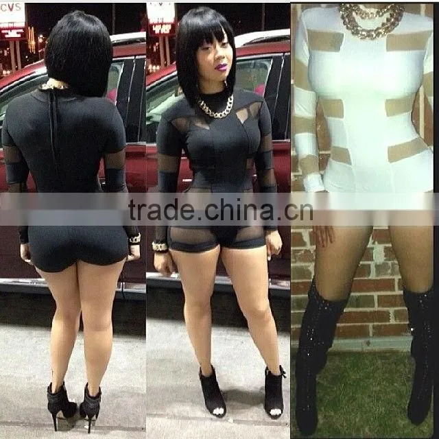 sexy beautiful bandage dress 2014 fetish clothing
