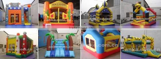 New cartoon animal type Inflatable spotted dog bouncer