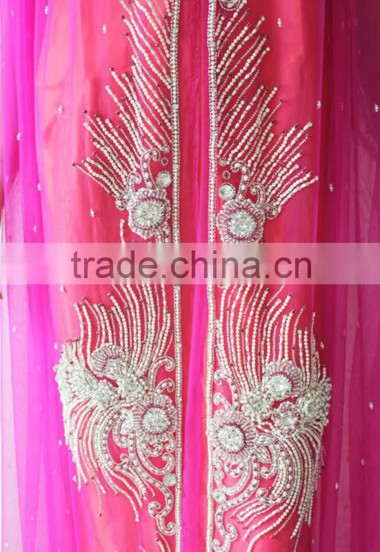 2014 purple dubai kaftan (KFT-009)