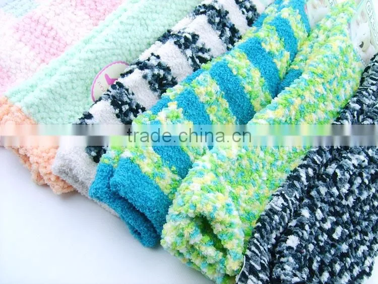 Custom thigh high women christmas fuzzy socks