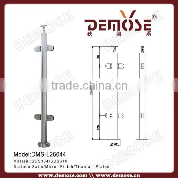 Metal stair rail post/pole for sale