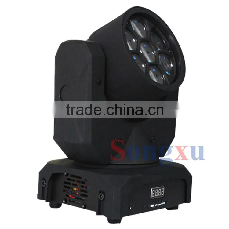 competitive price brightness 7x10w cree beamled hobbit led moving head