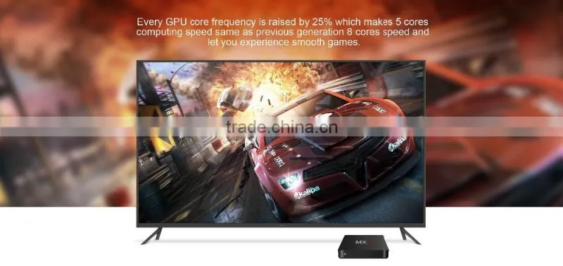 Amlogic S905 Quad Core MX Plus Kodi TV Box Android 5.1