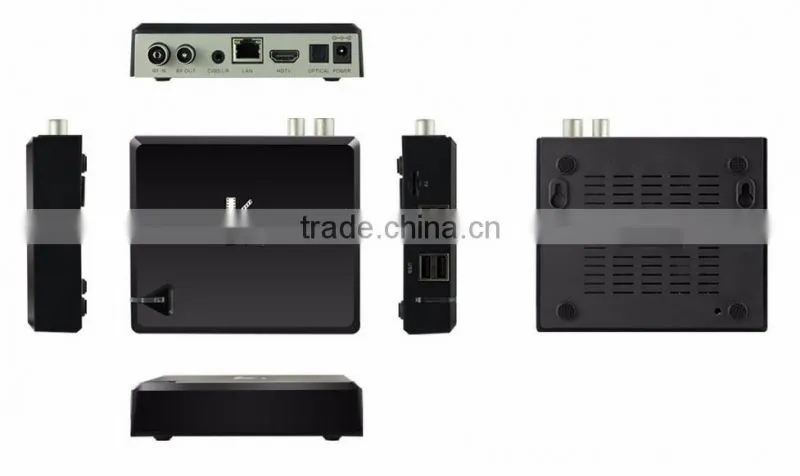 K1 Android 4.4 TV Box+DVB S2 S805 Quad Core 1G/8G Wifi XBMC KODI Free Movies K1+T2 Smart Andorid TV Box