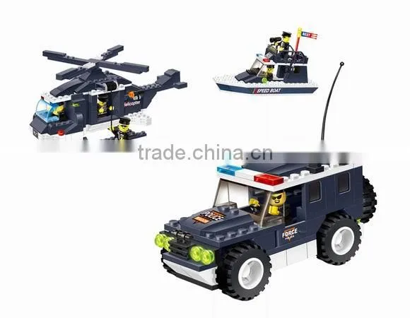 Educational Building Blocks Toys Police series