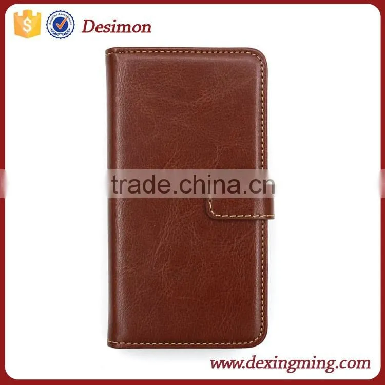 Ultra Thin PU leather flip case for xiaomi mi2s case with card pocket