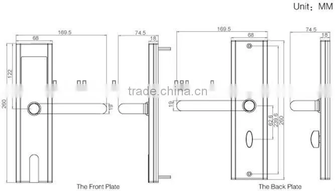 LSD603 digital deadbolt door lock