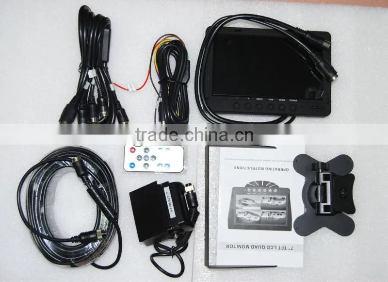 7 inch car lcd monitor with hdmi input Heavy-duty Digitalcar monitor headrest