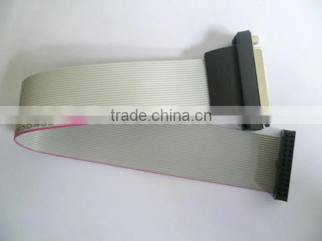 DB25F to IDC 26 flat cable