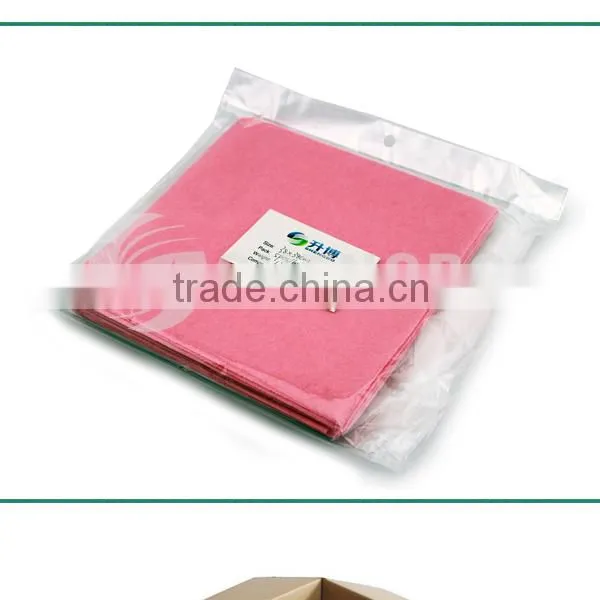 Absorb water clean rag 38*38cm YELLOW PINK BLUE