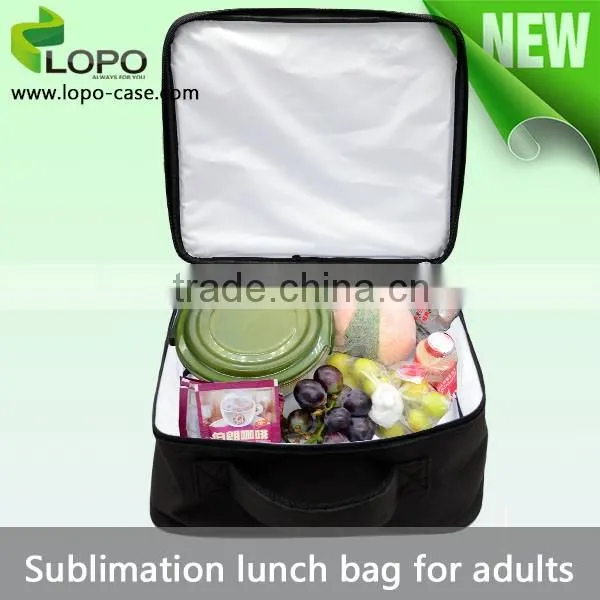 2016 China Wholesale DIY Fancy blank lunch bag for sublimation