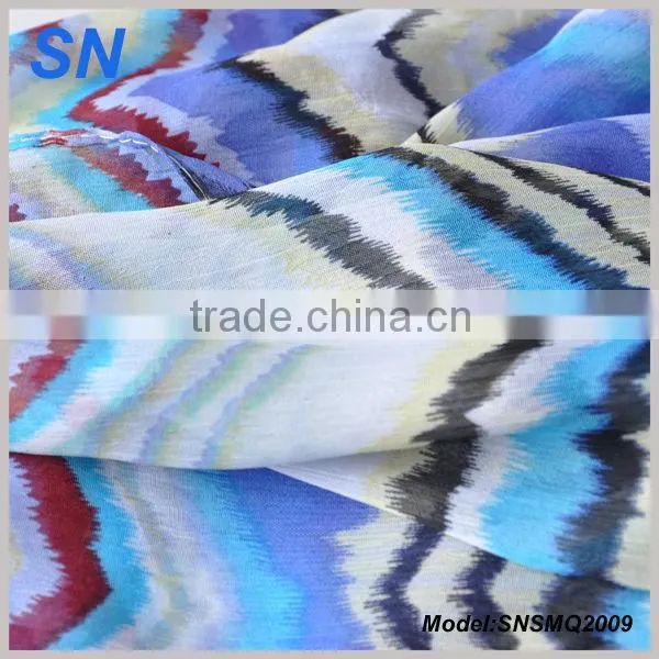 Leopard grain design scarf string of scarf all sorts of color stones