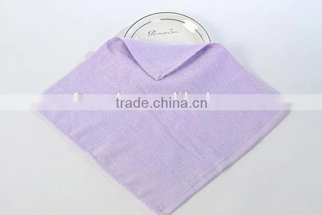 wholesale solid color bamboo baby clean towel