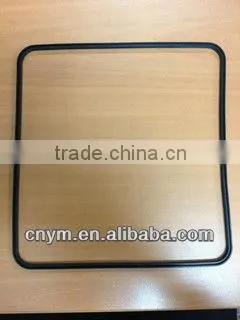 Black silicone rubber gasket